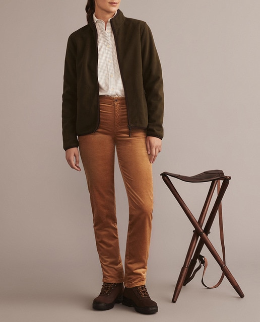 Imagen 0 de Pantalón 5 bolsillos pana de mujer