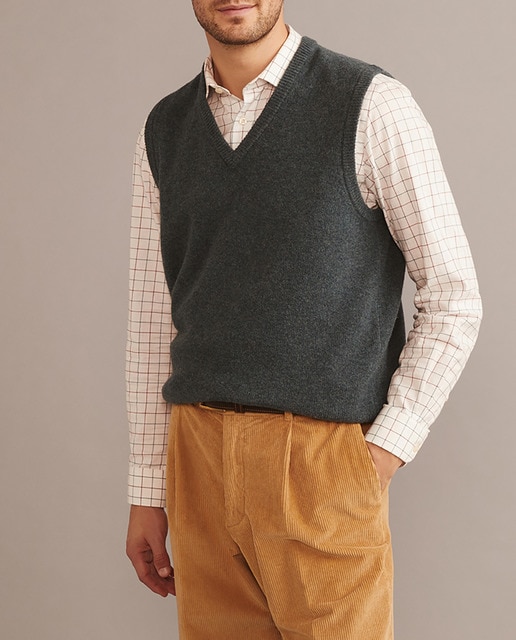 Imagen 0 de Chaleco pico lambswool de hombre