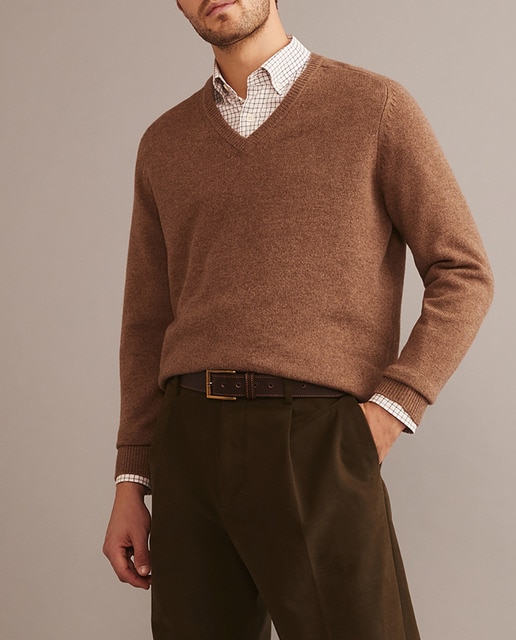 Imagen 0 de Jersey pico lambswool de hombre