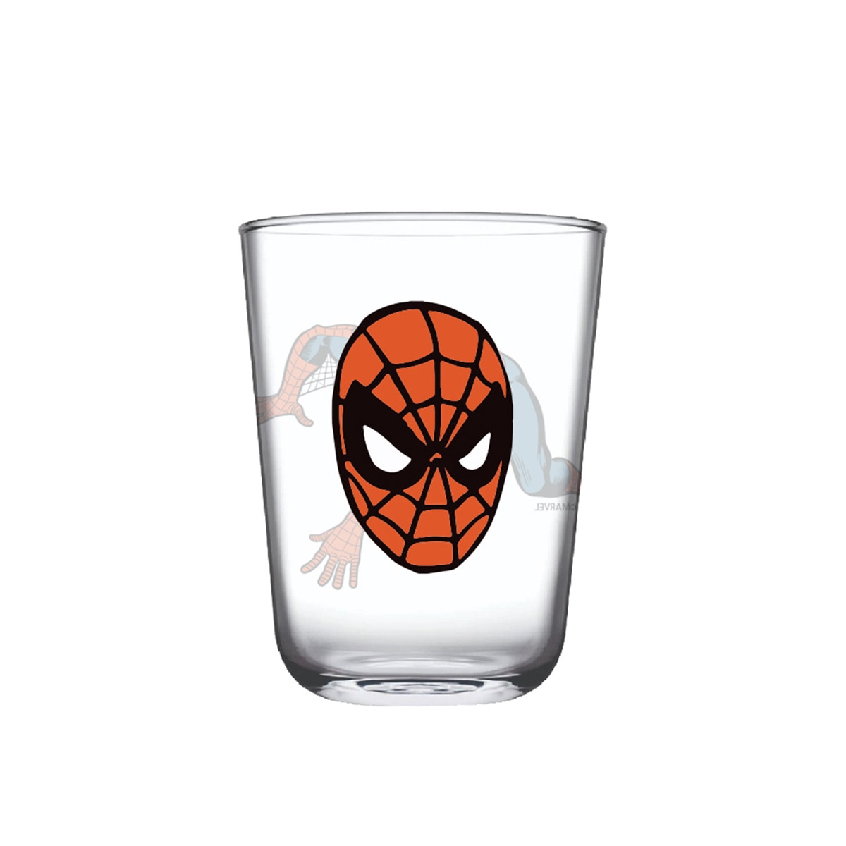 Vaso de vidrio Spiderman Disney Blanco-1
