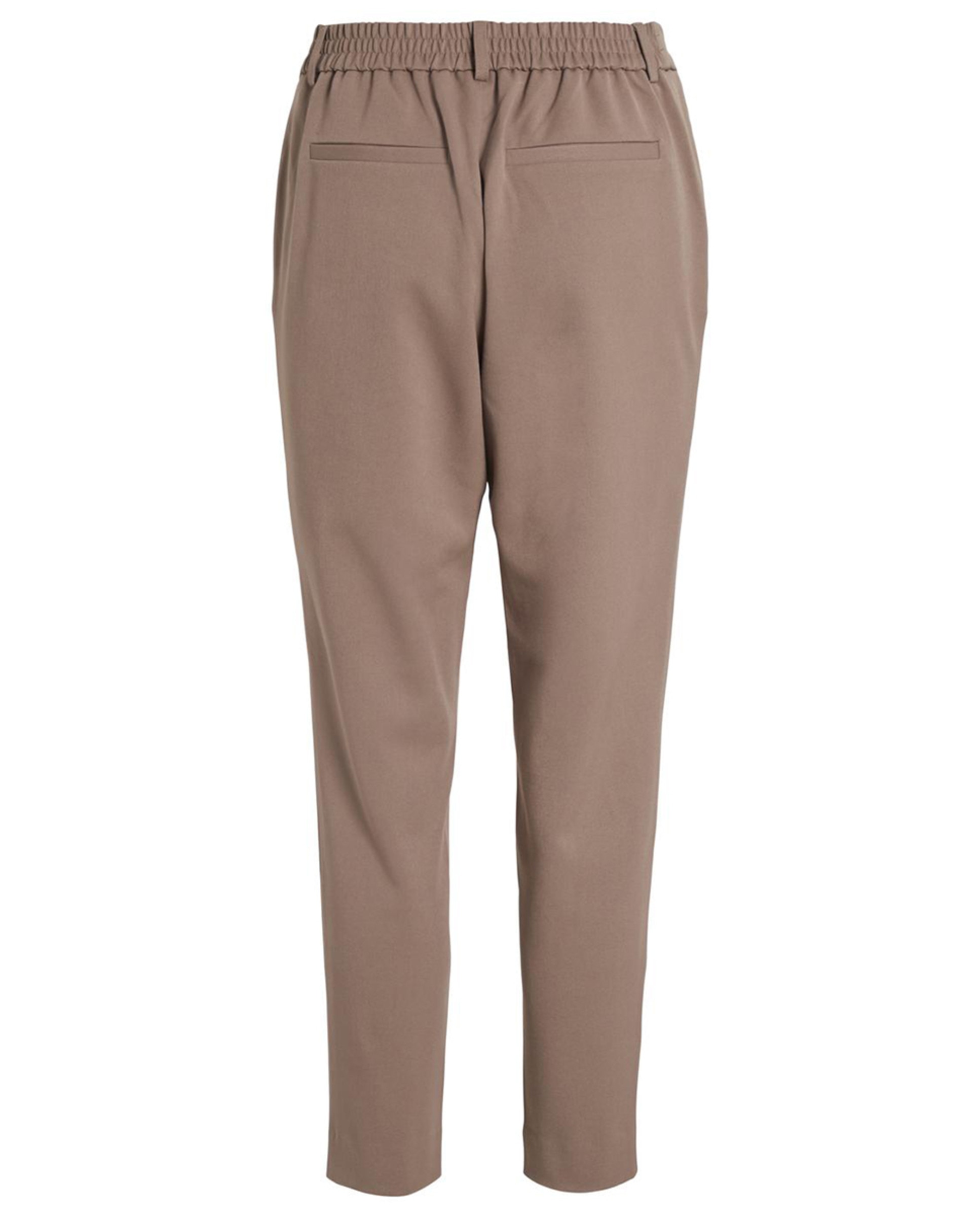 Calças slim fit de mulher Caramelo-6