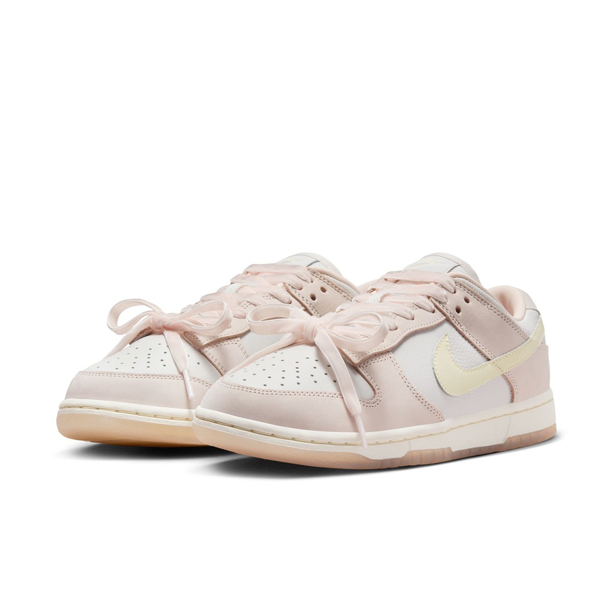 Sapatilhas de Mulher Dunk Low Premium Branco / Rosa-2