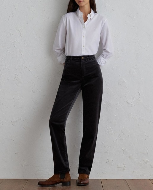 Imagen 0 de Pantalón pana de mujer semipitillo