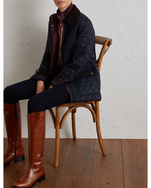 Imagen 0 de Chaqueta corta tipo Husky de mujer