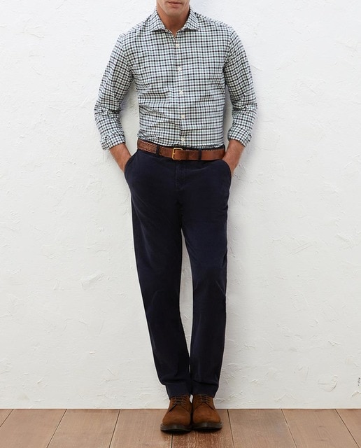 Imagen 0 de Pantalón chino de pana de hombre