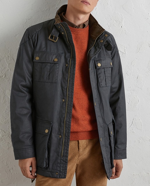 Imagen 0 de Parka encerada de hombre