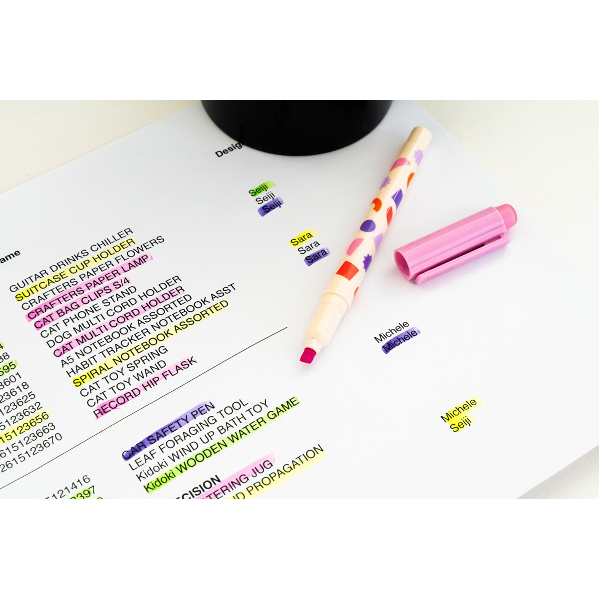 Set de 4 mascadores apagávels de Kikkerland 2