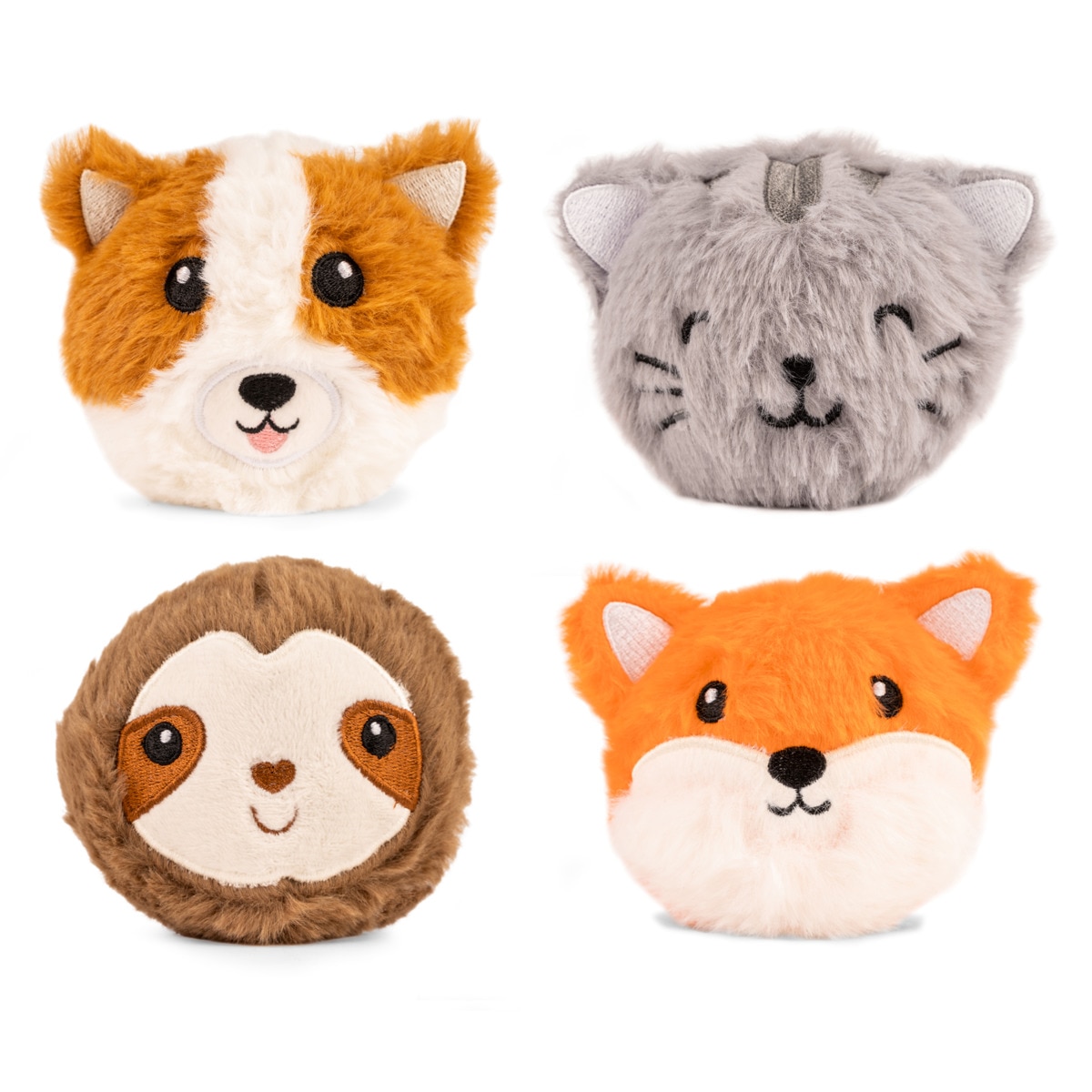 Pleota anti-stress animais de peluche de Kikkerland 1