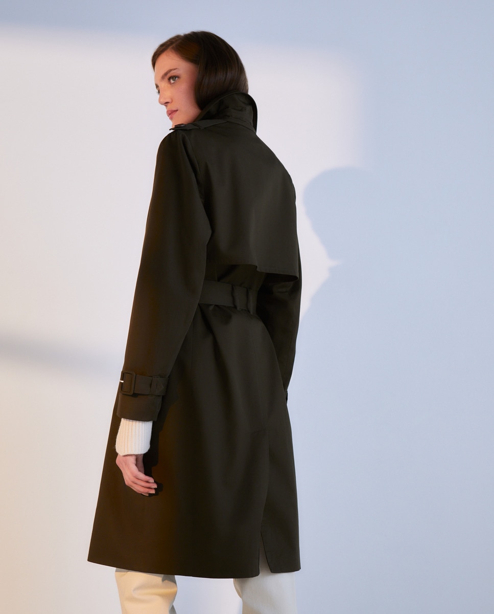Gabardine Clássica Caqui-3