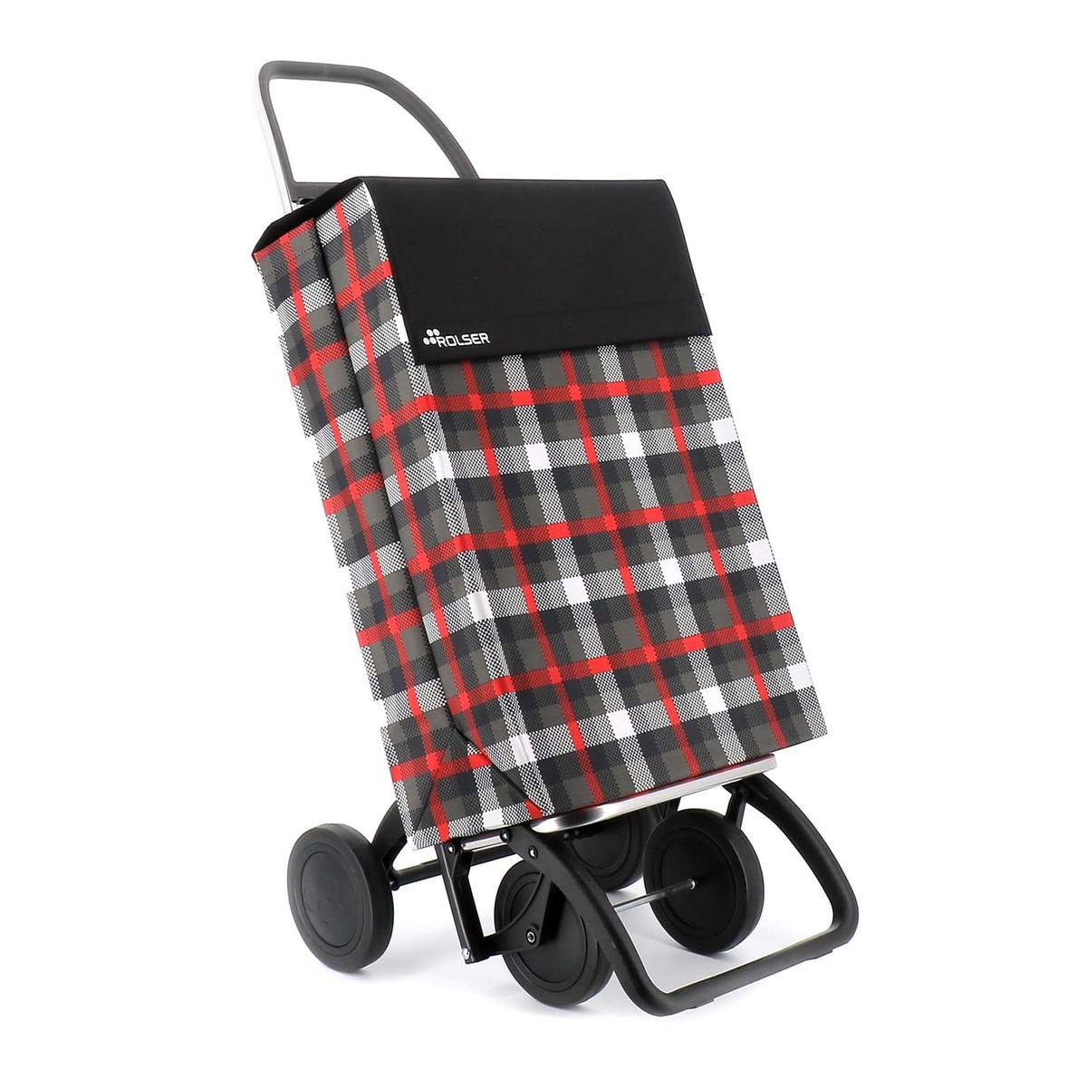 Carro de compra Jean Scottish 4 Rolser Gris-6