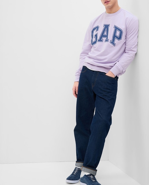 Imagen 0 de Sudadera de hombre cuello redondo logo frontal