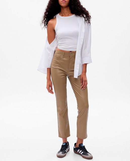 Imagen 0 de Pantalón skinny de talle alto mujer