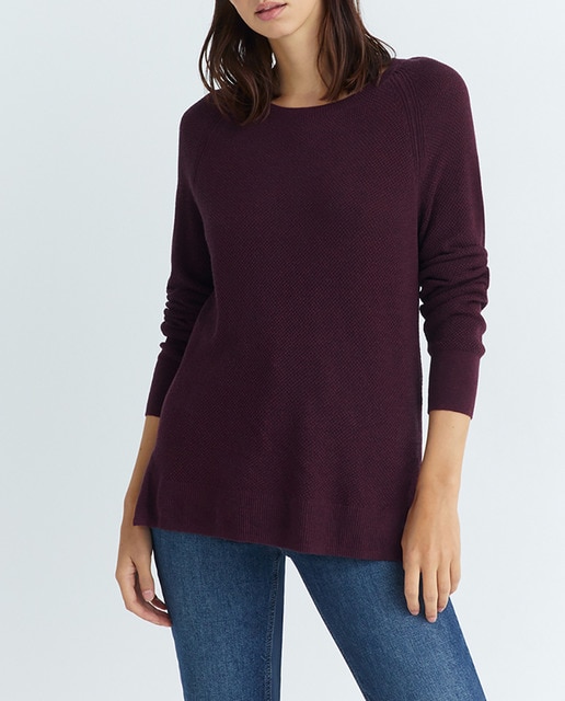 Imagen 0 de Jersey básico de mujer cuello redondo