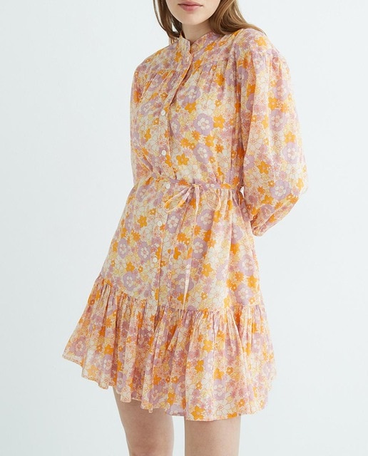 Imagen 0 de Vestido corto estampado