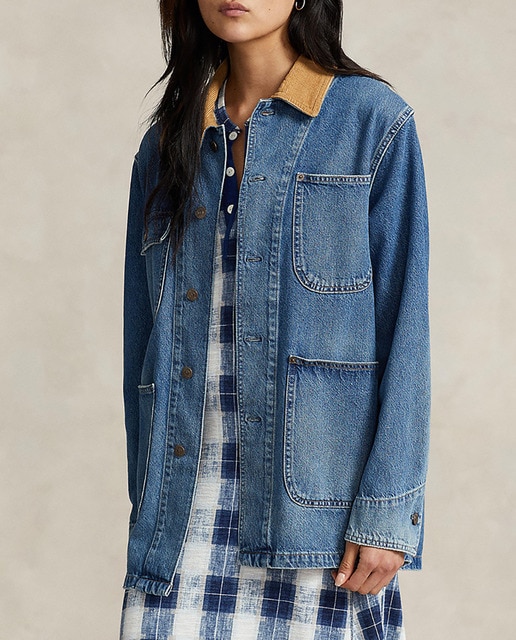 Imagen 0 de Cazadora de mujer vaquera de algodón