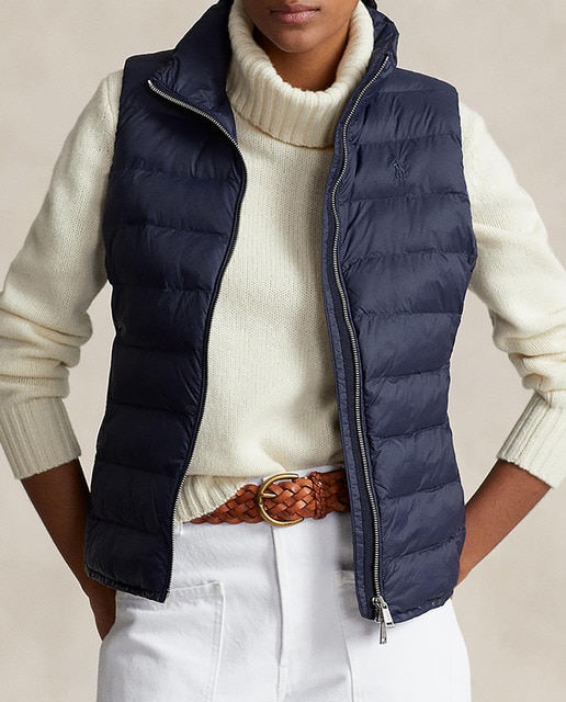 Imagen 0 de Chaleco de mujer acolchado de cuello alto