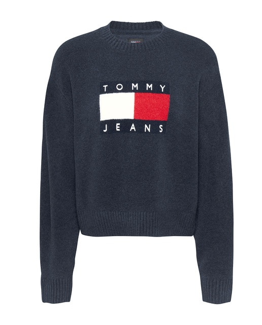 Imagen 0 de Jersey de mujer relaxed fit en melange de lana