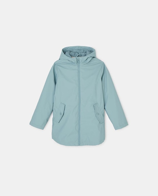 Imagen 0 de Chubasquero forrado con capucha de niña