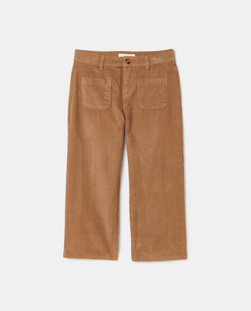 Imagen 0 de Pantalon de niña pana ancho