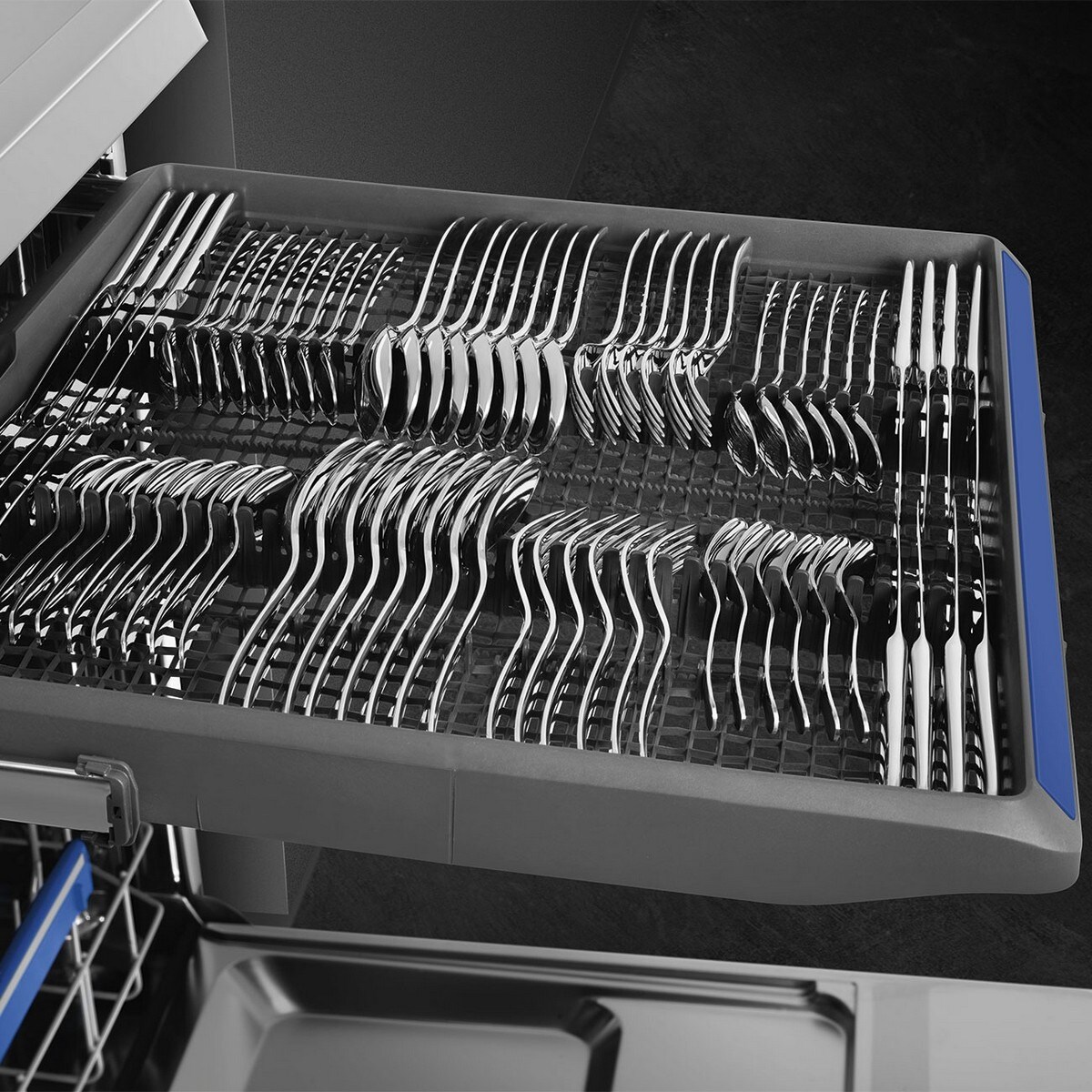 Máquina de Lavar Loiça Smeg Universal LVS342CQSX de 14 Conjuntos e de 60 cm - Aço Inox Aço inoxidável-3