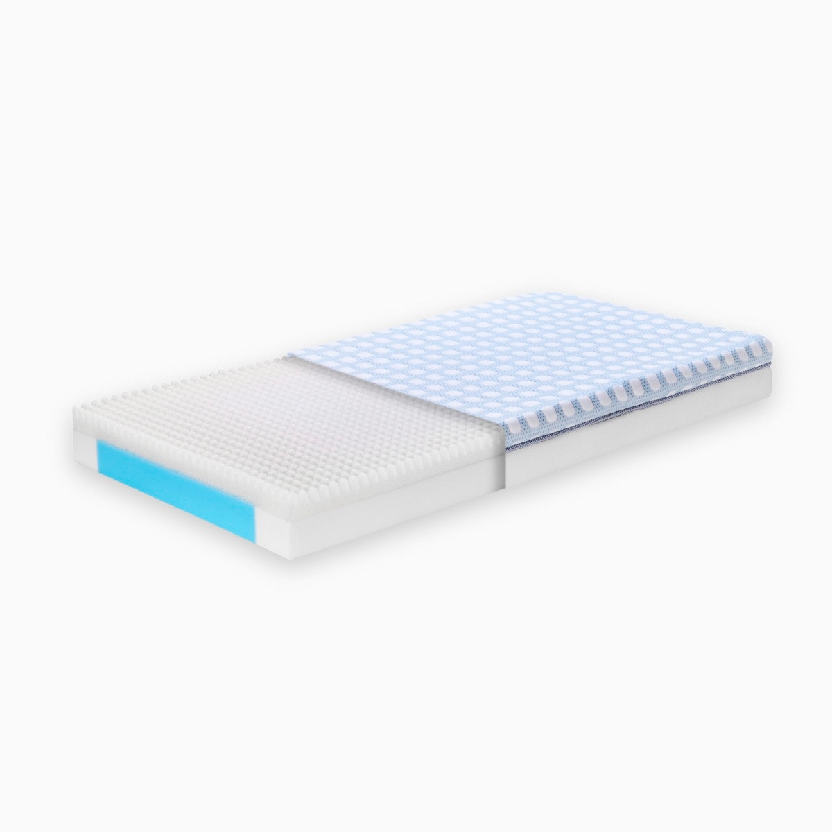 Colchón para Cuna Ecus Kids Care Ultimate blanco (disponible en varias medidas) Blanco-5