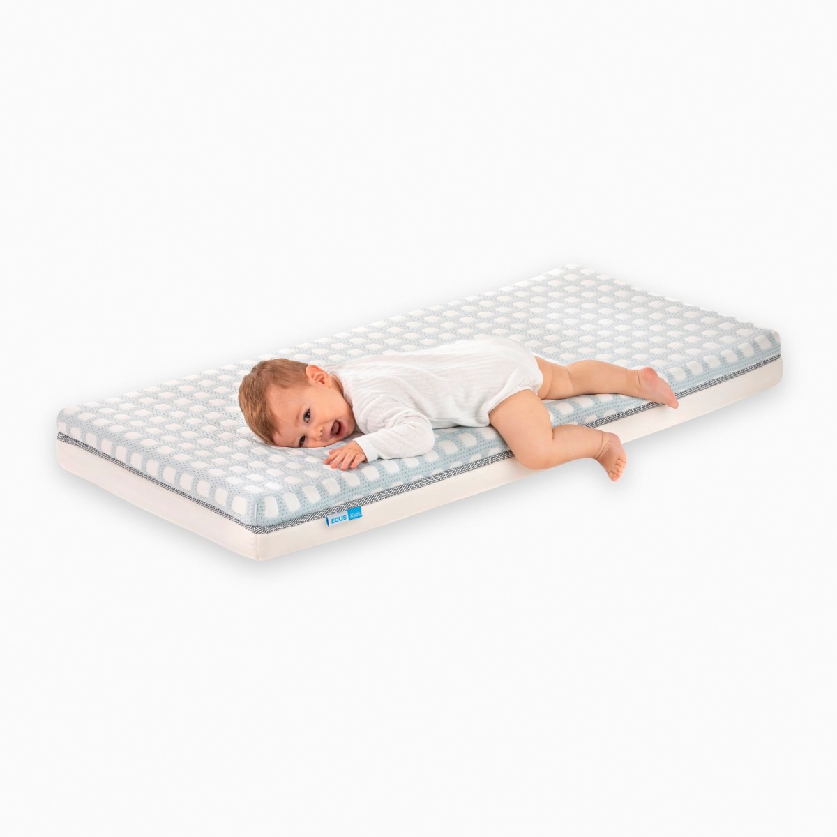 Colchón para Cuna Ecus Kids Care Ultimate blanco (disponible en varias medidas) Blanco-2