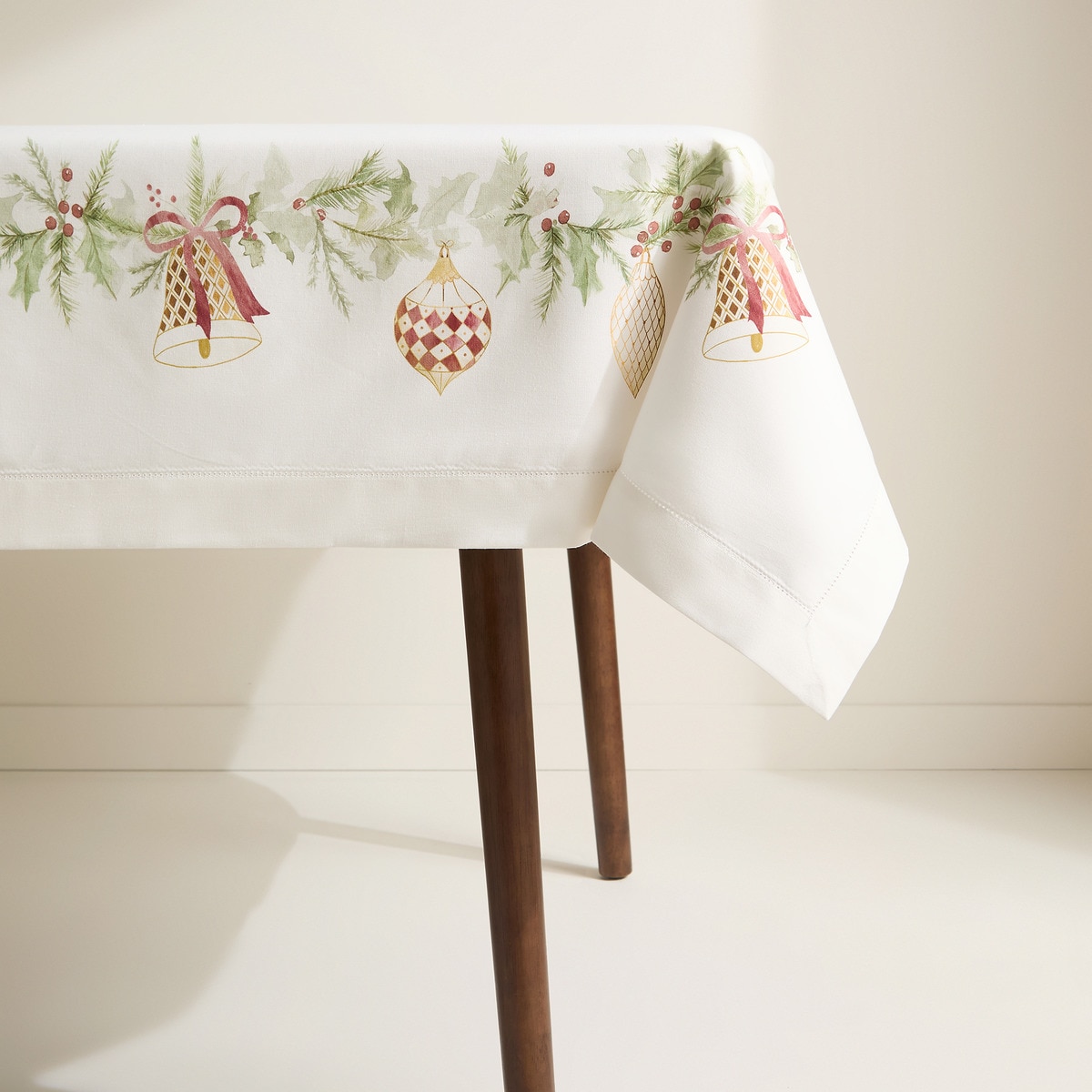 Toalha de Mesa de Algodão Arlequim Multicolor-3