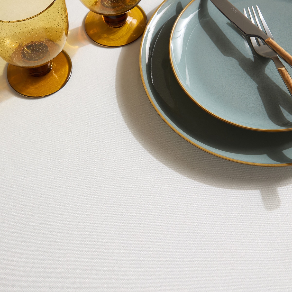 Toalha de Mesa de Algodão Arlequim Multicolor-2