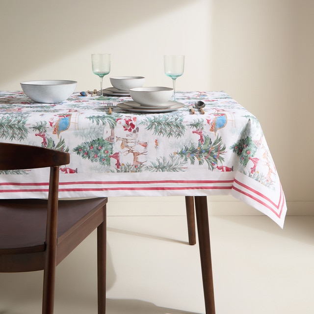 Imagen 0 de Mantel antimanchas resinado Claus Village El Corte Inglés