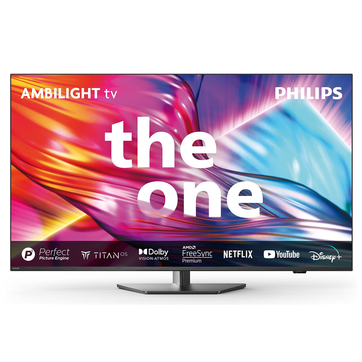 TV LED 126cm (50") Philips Ambilight The One 50PUS8919 UHD 4K, Dolby Vision y Dolby Atmos, Titan OS, Smart TV Gris Antracita-14