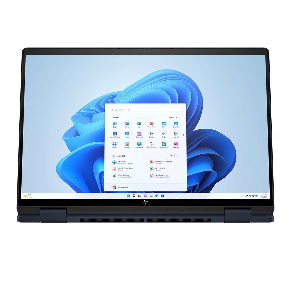 Convertible 2 en 1 HP ENVY x360 14-fc0008ns, Intel Core Ultra 7-155U EVO, 32GB, 1TB SSD, 14" OLED, W11 Azul-2