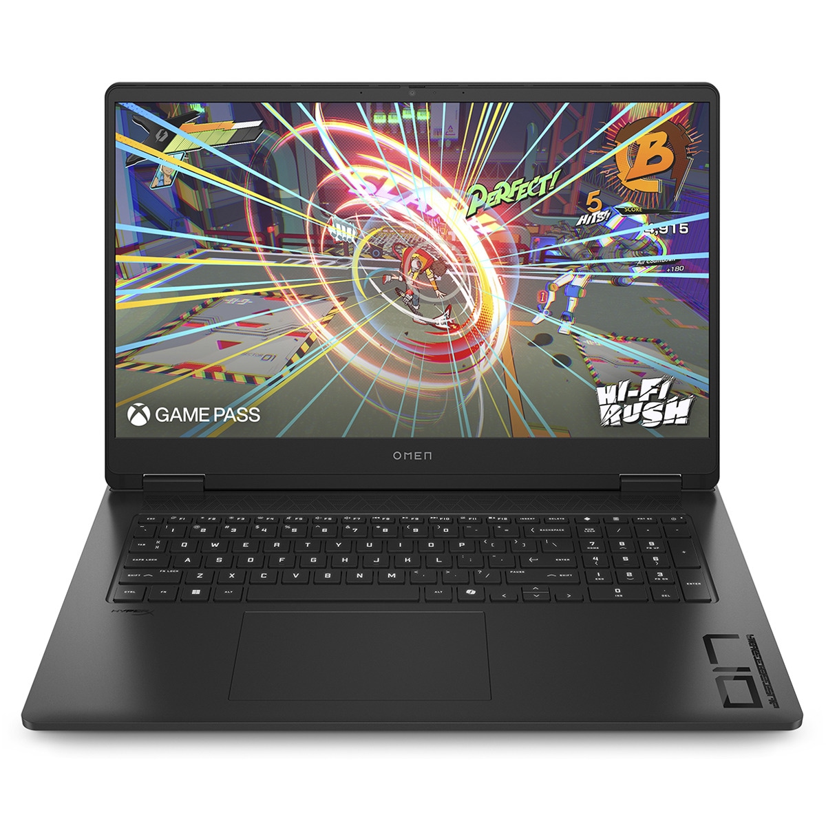 Portátil Gaming HP OMEN 17-db0011ns, Ryzen 7-8845HS, 32GB, 1TB SSD, Nvidia GeForce RTX 4070 8GB, 17,3", W11 Negro-1