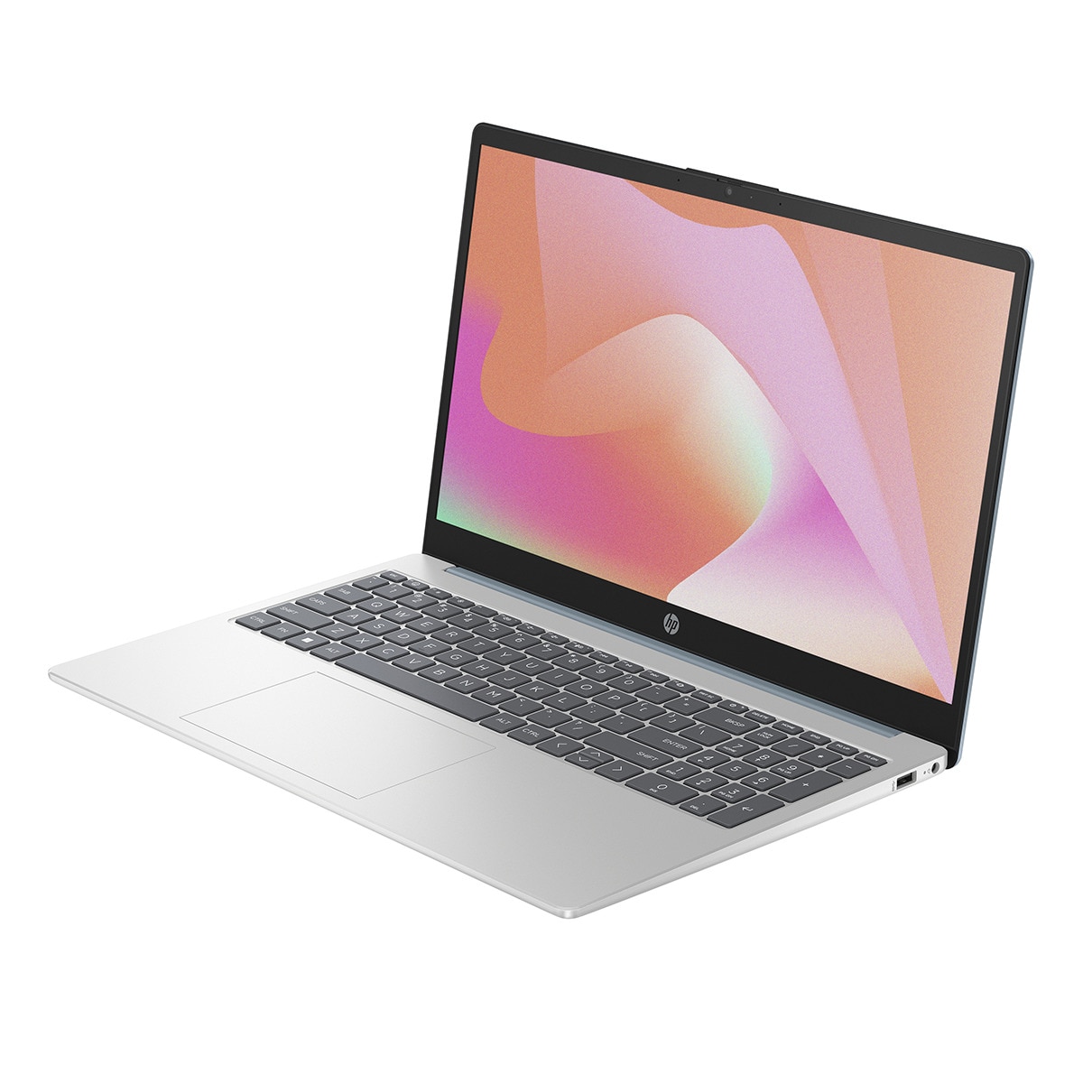 Portátil HP 15-fc0049ns, Ryzen 3, 8GB, 512GB SSD, 15,6", Sin SO Azul / Plata-4