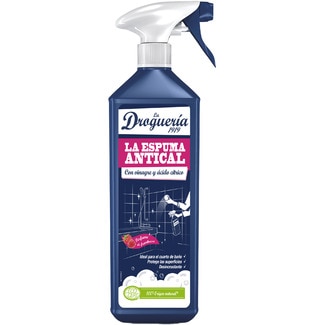 limpiador antical en espuma con vinagre y ácido cítrico perfume de frambuesa pistola 750 ml - La Drogueria 1919