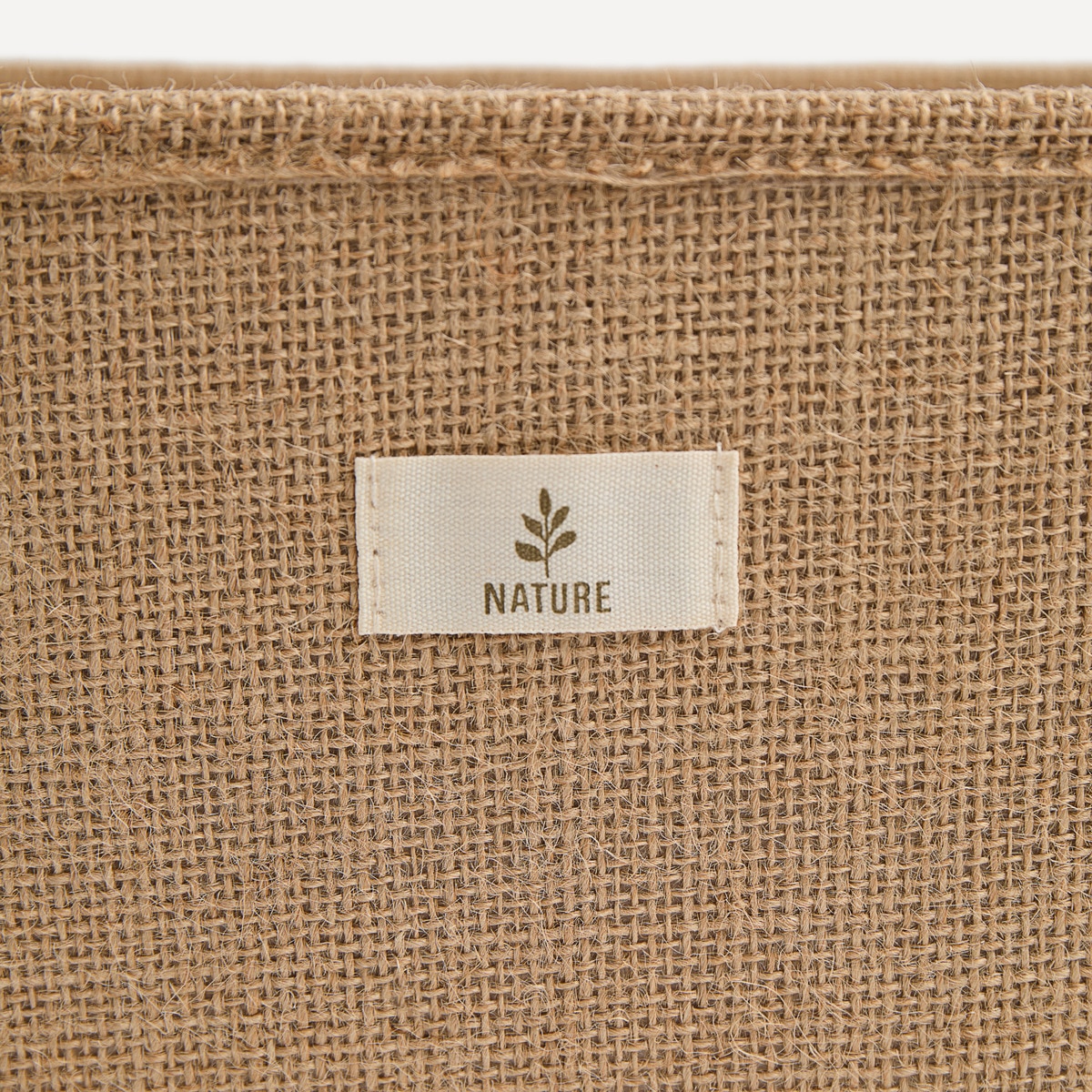 Caixa Dobrável Jute Natural-3