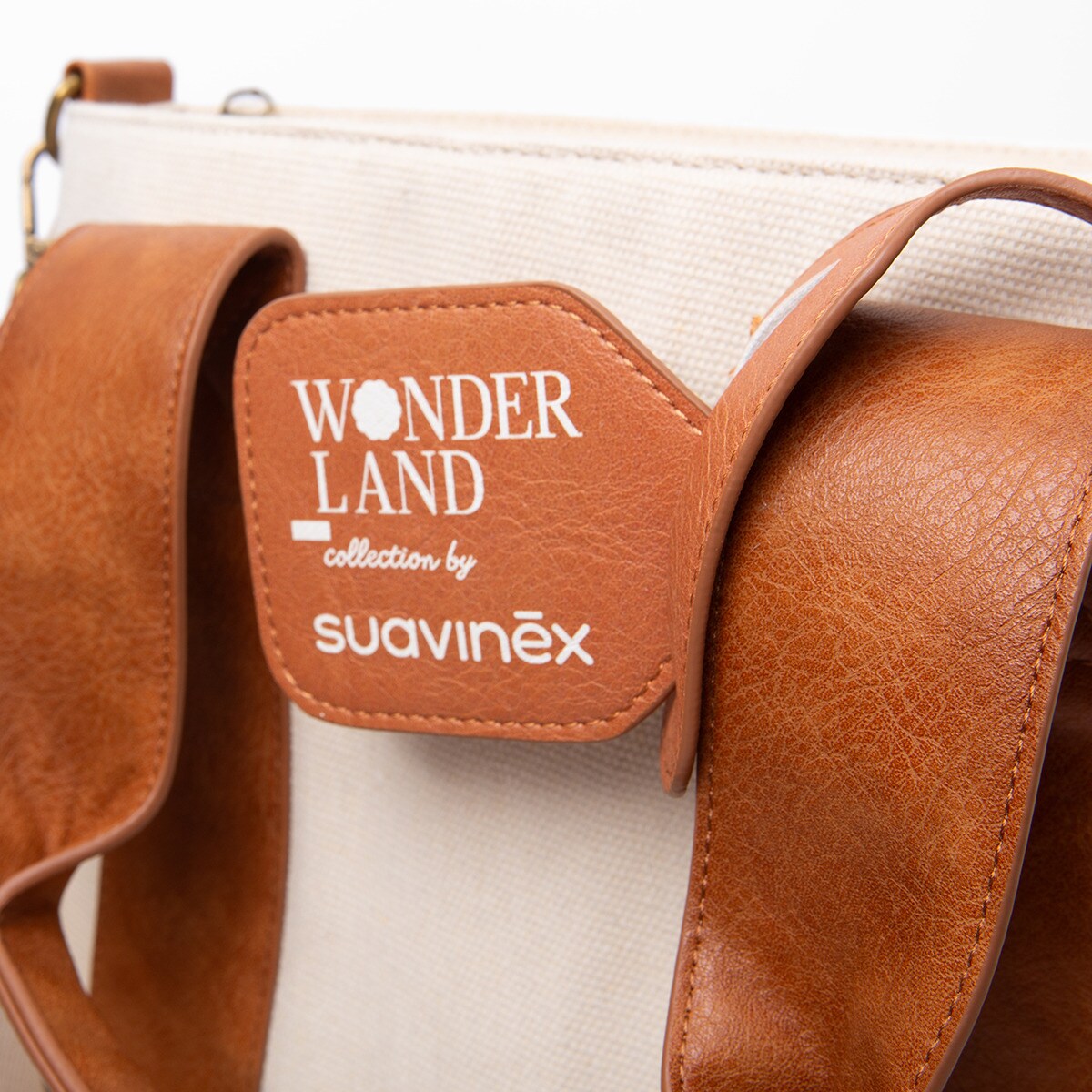 Mala Tipo Tote Bag Wonderland Branco-3