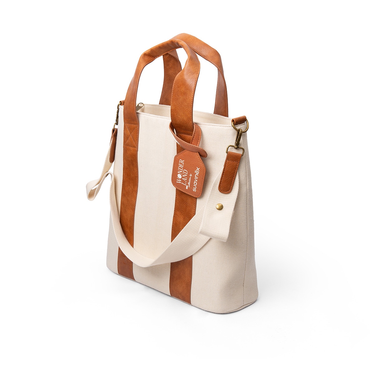 Mala Tipo Tote Bag Wonderland Branco-2