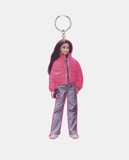 Imagen 0 de Llavero rosa Barbie x Kipling
