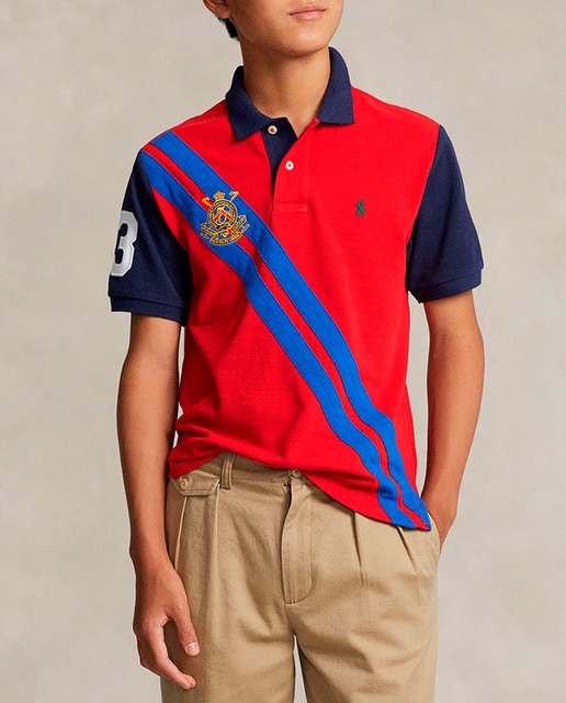 Imagen 0 de Polo de niño de 100% algodón multicolor