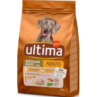 Alimento Seco para Cão sabor Frango embalagem 3 kg - Ultima