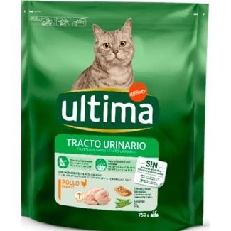 Alimento Seco para Gato Trato Urinário embalagem 750 g - Ultima