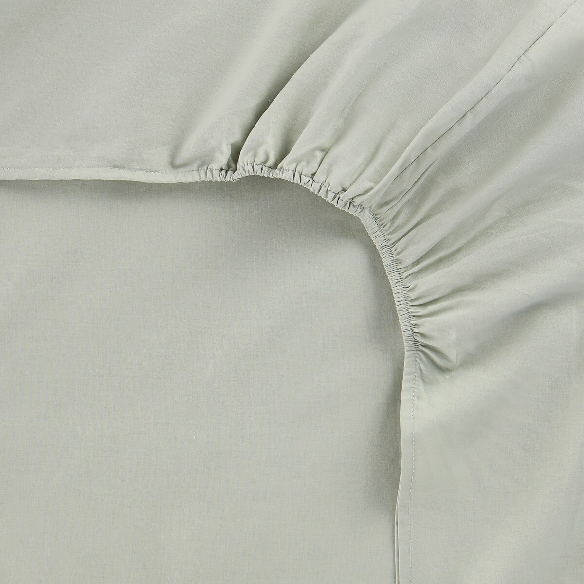 Juego de sábanas con bajera algodón Vainica New Basics El Corte Inglés Verde-4