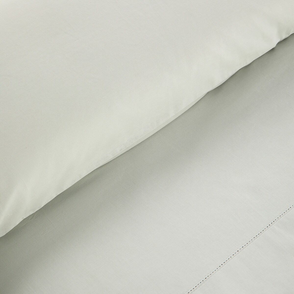 Juego de sábanas con bajera algodón Vainica New Basics El Corte Inglés Verde-2