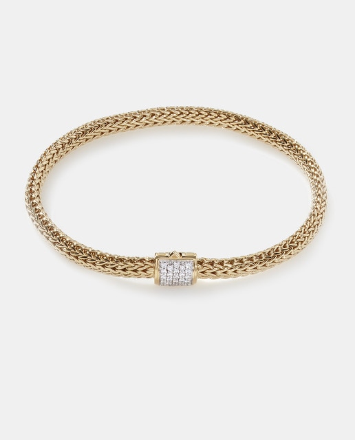 Imagen 0 de Pulsera Icon de oro y diamantes