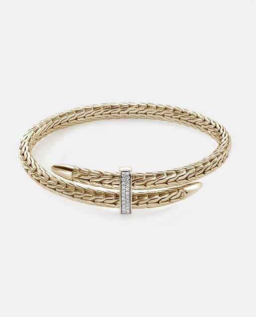 Imagen 0 de Pulsera Spear de oro y diamantes
