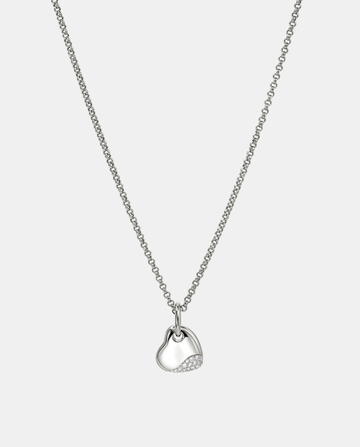 Imagen 0 de Colgante Pebble de plata y diamantes