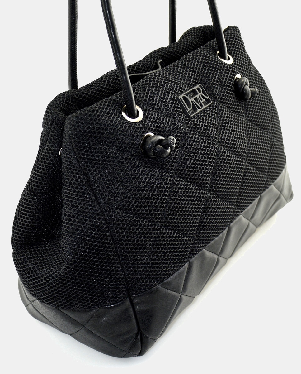 Mala Tipo Tote Preto-4