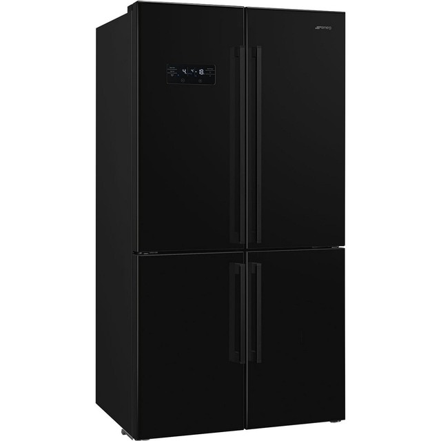 Imagem 0 de Frigorífico Americano Smeg Universal FQ60NDE de 4 Portas, Total No Frost e de 182 cm - Preto