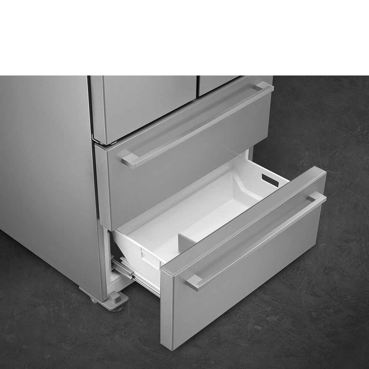 Frigorífico Americano Smeg Universal FQ55FXDE de 2 Portas e 2 Gavetas, No Frost e de 182,5 cm - Inox Inox-7