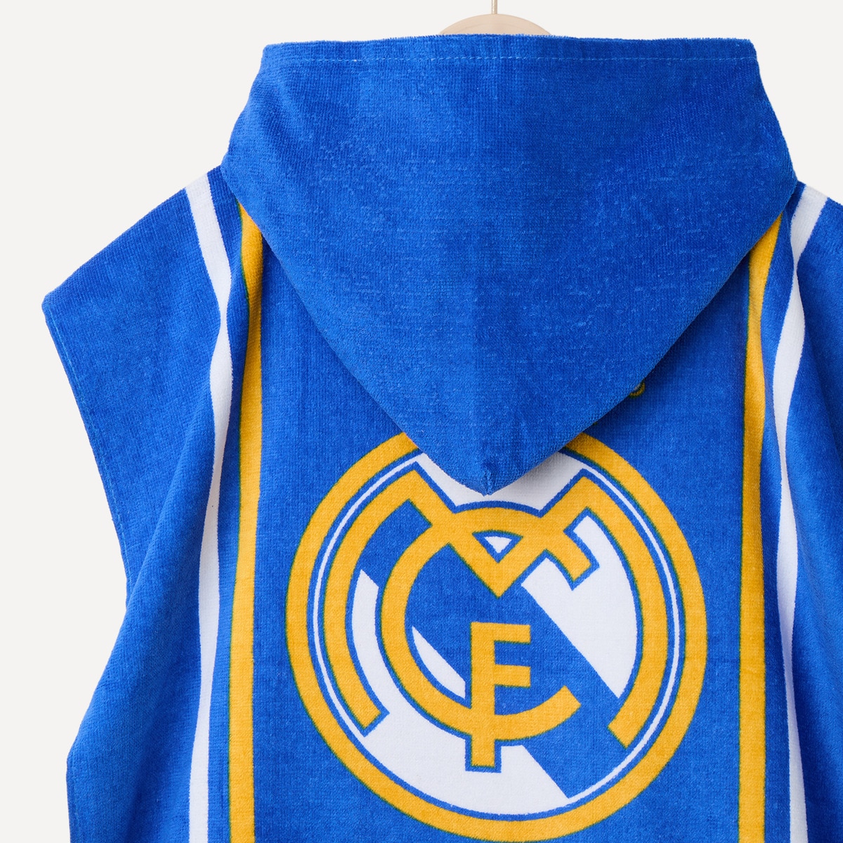 Poncho de playa infantil Real Madrid Azul-2